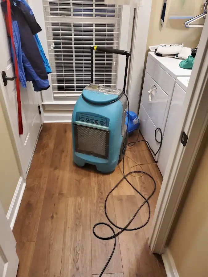 Commercial dehumidifier deployed for Flood Damage Cleanup in Magnolia